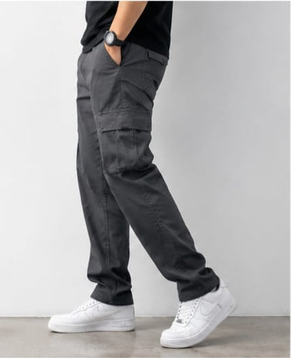 Dark Grey Cargo Pant – Six Pocket