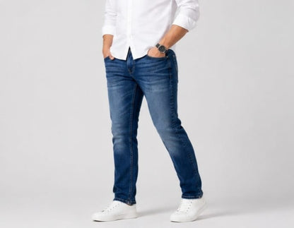 GUESS Men’s Blue Denim Jeans
